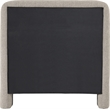 Meridian Furniture Baylor Taupe Fabric With Interwoven Chenille Twin Bed