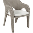 Meridian Furniture Seacrest Taupe Water Resistant Fabric Patio Dining Chair