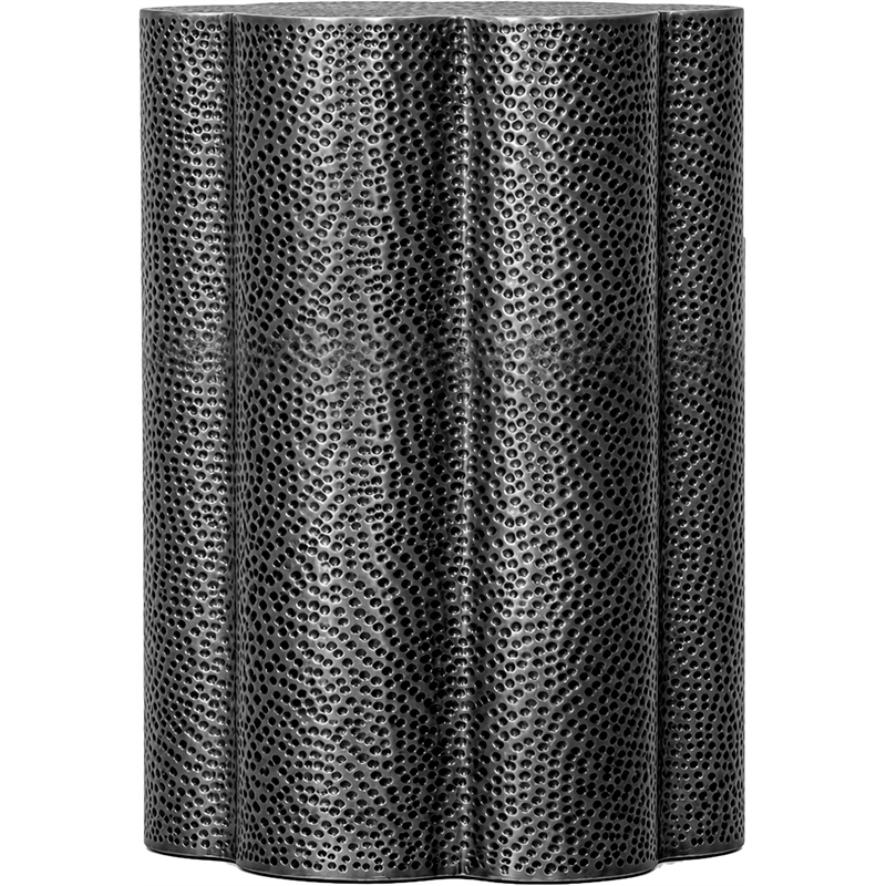 Meridian Furniture Lotus Black Iron End / Side Table