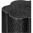 Meridian Furniture Lotus Black Iron End / Side Table
