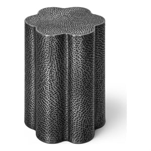 Meridian Furniture Lotus Black Iron End / Side Table