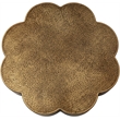 Meridian Furniture Lotus Brass Iron Coffee Table