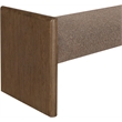 Meridian Furniture Hickory Brown Fabric Upholstered Bench