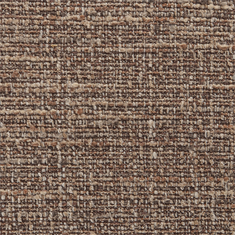 Meridian Furniture Hickory Brown Fabric Upholstered Bench