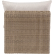 Meridian Furniture Seacrest Beige Water Resistant Fabric Patio Armless Chair