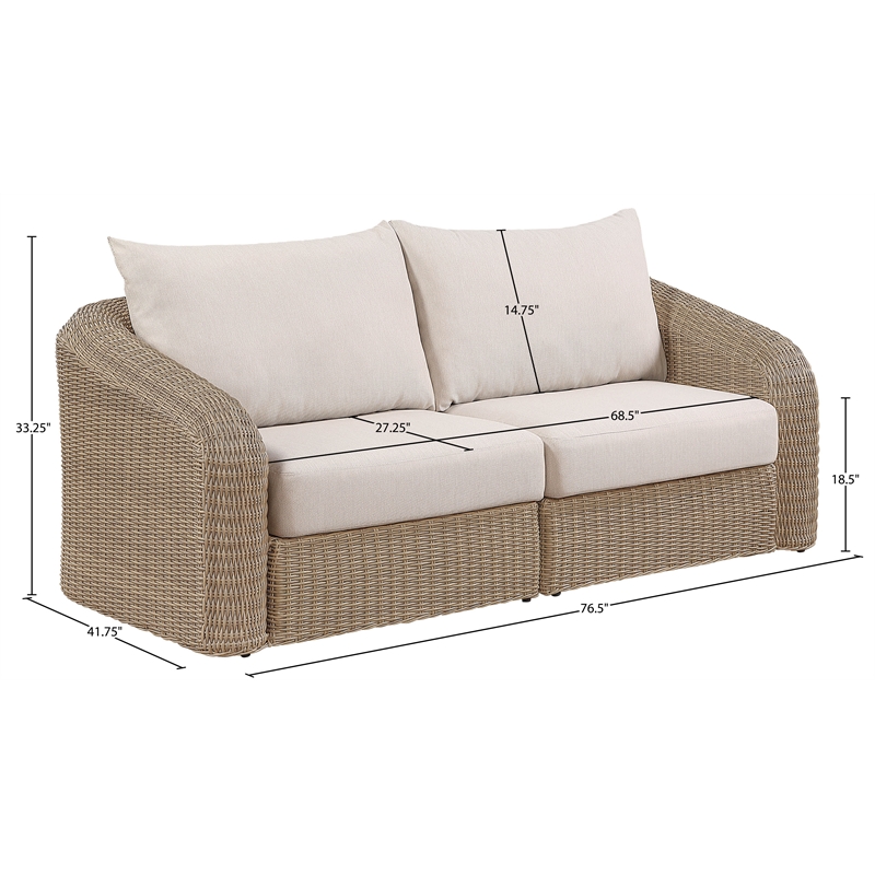 Meridian Furniture Seacrest 85.25