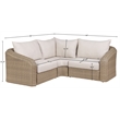 Meridian Furniture Seacrest 88.25