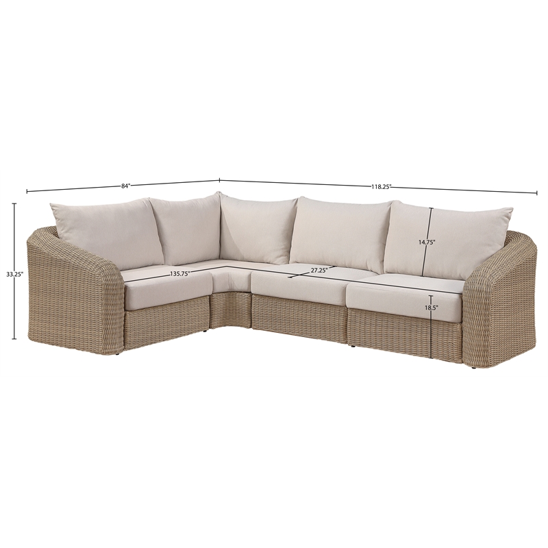 Meridian Furniture Seacrest 88.25