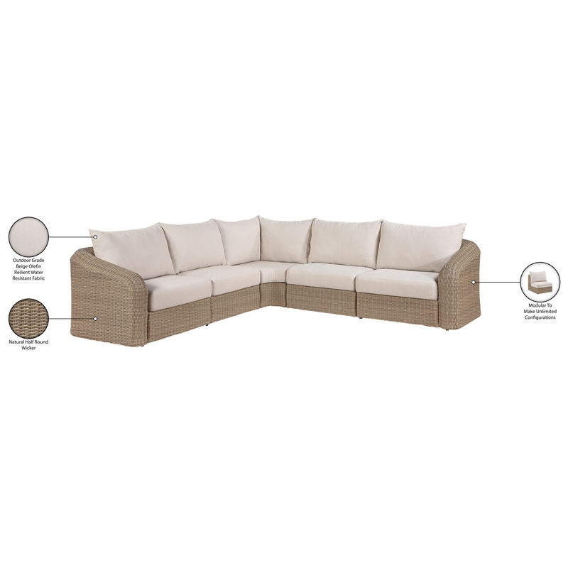 Meridian Furniture Seacrest 123.25
