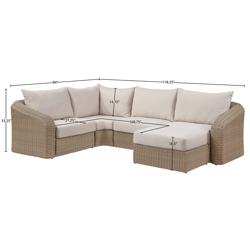 Meridian Furniture Seacrest 123.25