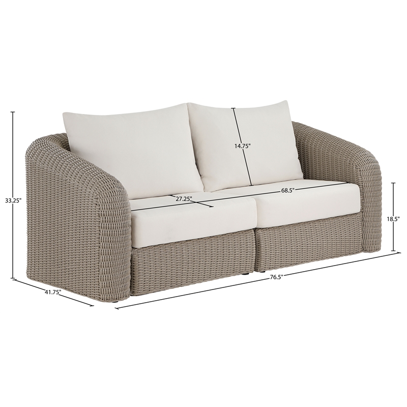 Meridian Furniture Seacrest 85.25