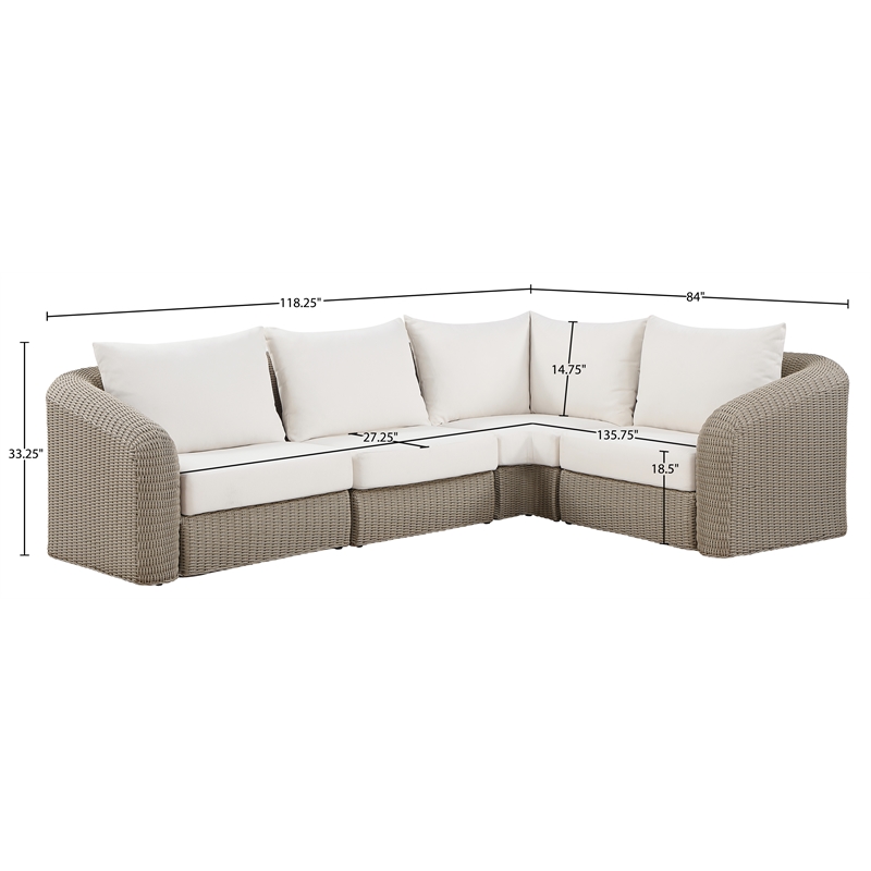 Meridian Furniture Seacrest 123.25