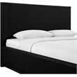 Meridian Furniture Astrid Black Solid Wood And Oak Veneer King Bed