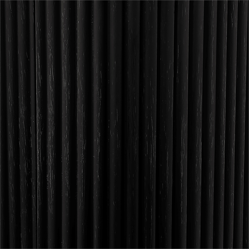 Meridian Furniture Astrid Black Solid Wood And Oak Veneer King Bed