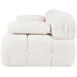Meridian Furniture Orin Cream Velvet Performance Fabric 2 pc. Modular Sofa