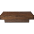 Meridian Furniture Plank Brown Mango Wood Coffee Table