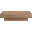 Meridian Furniture Plank Natural Mango Wood Coffee Table