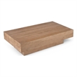 Meridian Furniture Plank Natural Mango Wood Coffee Table