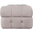 Meridian Furniture Orin Beige Velvet Performance Fabric 2 pc. Modular Sofa