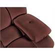 Meridian Furniture Orin Rose Velvet Performance Fabric 2 pc. Modular Sofa