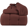 Meridian Furniture Orin Rose Velvet Performance Fabric 5 pc. Modular Sofa