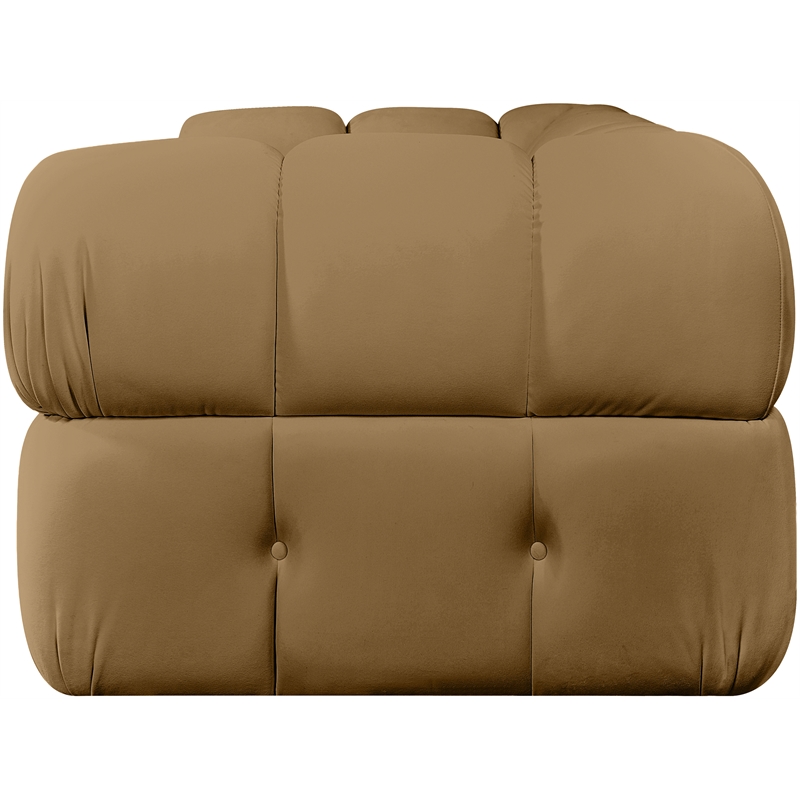 Meridian Furniture Orin Saddle Velvet Performance Fabric 2 pc. Modular Sofa