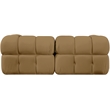 Meridian Furniture Orin Saddle Velvet Performance Fabric 2 pc. Modular Sofa