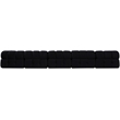Meridian Furniture Orin Black Velvet Performance Fabric 5 pc. Modular Sofa