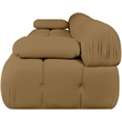 Meridian Furniture Orin Saddle Velvet Performance Fabric 3 pc. Modular Sofa