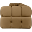 Meridian Furniture Orin Saddle Velvet Performance Fabric 5 pc. Modular Sofa