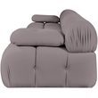 Meridian Furniture Orin Taupe Velvet Performance Fabric 4 pc. Modular Sofa