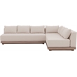 Meridian Furniture Solace Beige Performance Fabric 3pc. Patio Modular Sectional