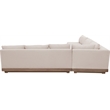 Meridian Furniture Solace Beige Performance Fabric 4pc. Patio Modular Sectional