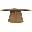 Meridian Furniture Fenwick Brown Cane Solid Wood with Oak Veneer Dining Table