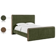 Meridian Furniture Dalton Green Fabric Upholstered King Bed