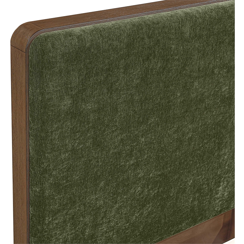Meridian Furniture Dalton Green Fabric Upholstered King Bed