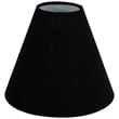 Meridian Furniture Lucente Black Genuine Marble Base And Cotton Shade Table Lamp