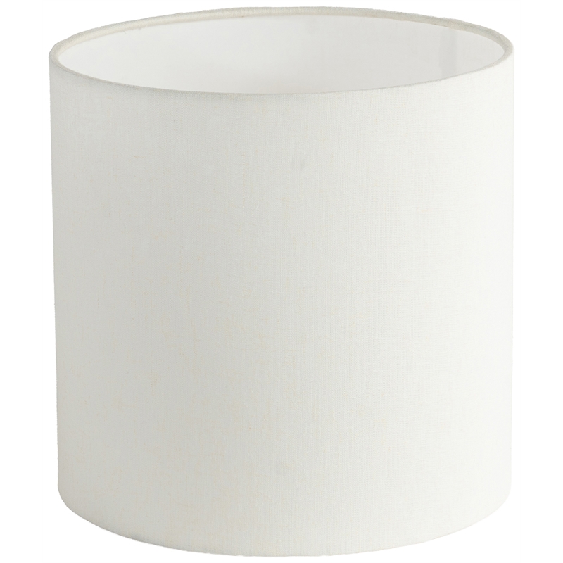 Meridian Furniture Vellum Off White Genuine Marble Base Table Lamp