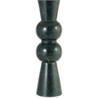 Meridian Furniture Pietra Green Genuine Marble Base And Linen Shade Table Lamp