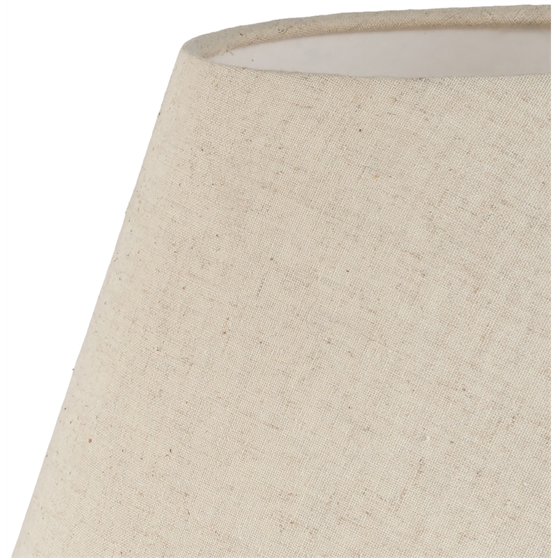 Meridian Furniture Pietra Green Genuine Marble Base And Linen Shade Table Lamp