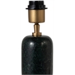 Meridian Furniture Paros Green Genuine Marble Base And Cotton Shade Table Lamp