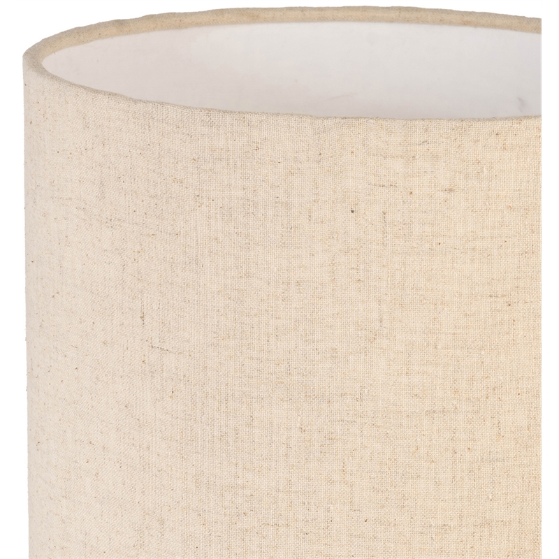 Meridian Furniture Paros Green Genuine Marble Base And Cotton Shade Table Lamp
