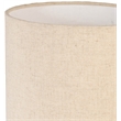 Meridian Furniture Paros Green Genuine Marble Base And Cotton Shade Table Lamp