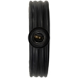 Meridian Furniture Lithos Black Genuine Marble Base And Cotton Shade Table Lamp