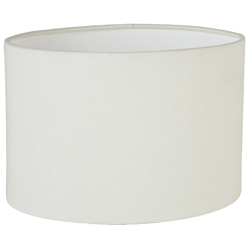 Meridian Furniture Lithos Black Genuine Marble Base And Cotton Shade Table Lamp
