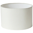 Meridian Furniture Lithos White Genuine Marble Base And Cotton Shade Table Lamp