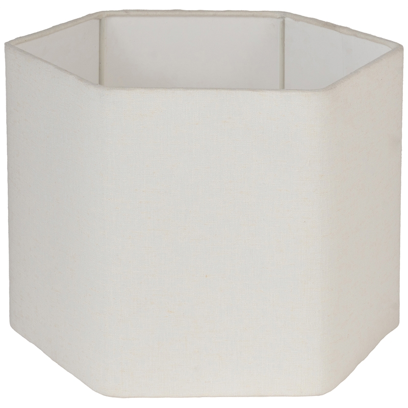 Meridian Furniture Juniper Natural Mango Wood Base And Cotton Shade Table Lamp