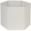 Meridian Furniture Juniper Natural Mango Wood Base And Cotton Shade Table Lamp