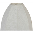 Meridian Furniture Lumaire Off White Stretch Fabric Table Lamp