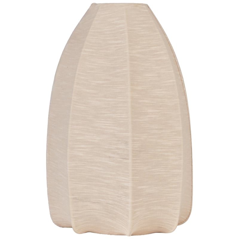 Meridian Furniture Lumaire Taupe Stretch Fabric Table Lamp